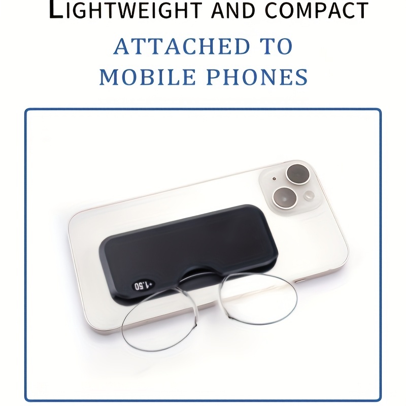 MINI PORTABLE NOSE CLIP READING GLASSES