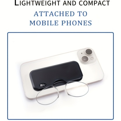 MINI PORTABLE NOSE CLIP READING GLASSES