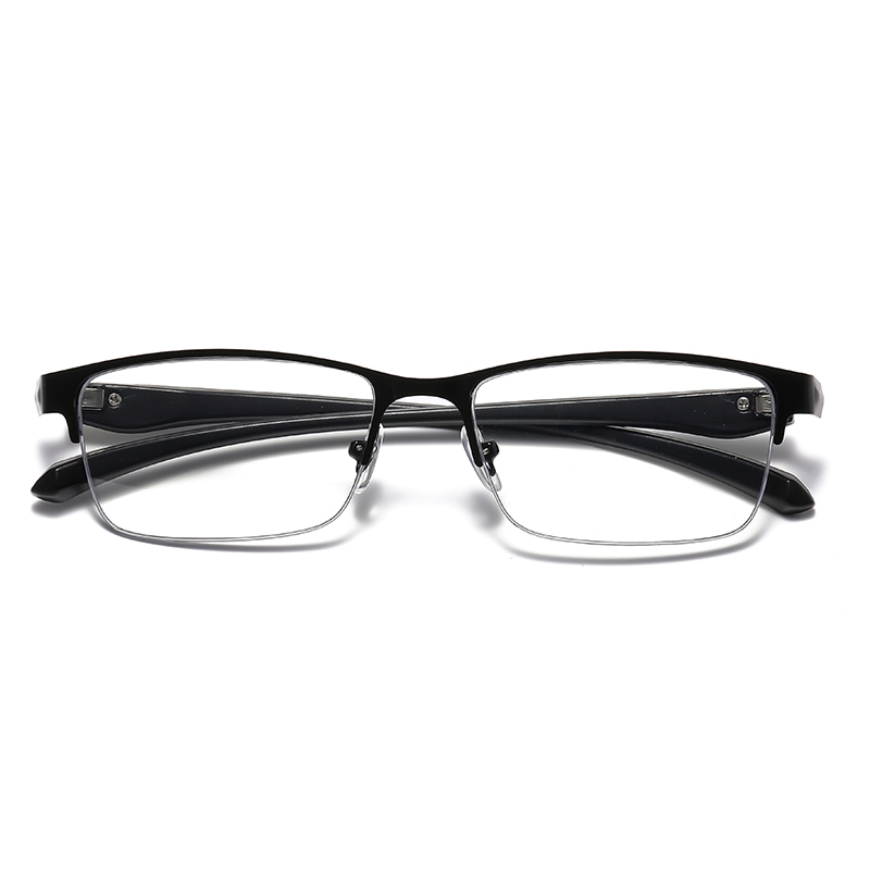 BUSINESS CLASSIC HALF-FRAME SMART COLOR-CHANGING MULTIFOCAL READING GLASSES