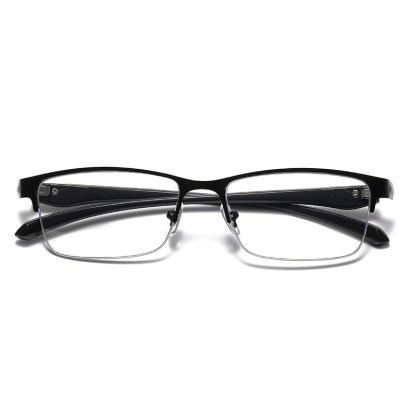 BUSINESS CLASSIC HALF-FRAME SMART COLOR-CHANGING MULTIFOCAL READING GLASSES