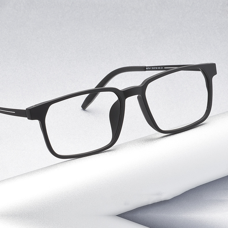 RUBBER TITANIUM FULL FRAME ANTI-BLUE LIGHT READING GLASSES