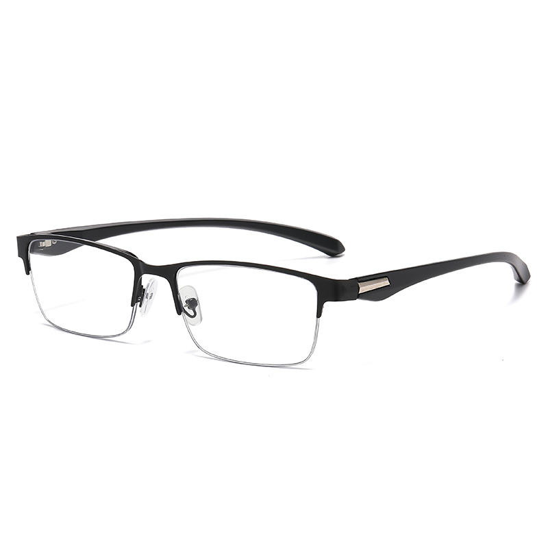 BUSINESS CLASSIC HALF-FRAME SMART COLOR-CHANGING MULTIFOCAL READING GLASSES