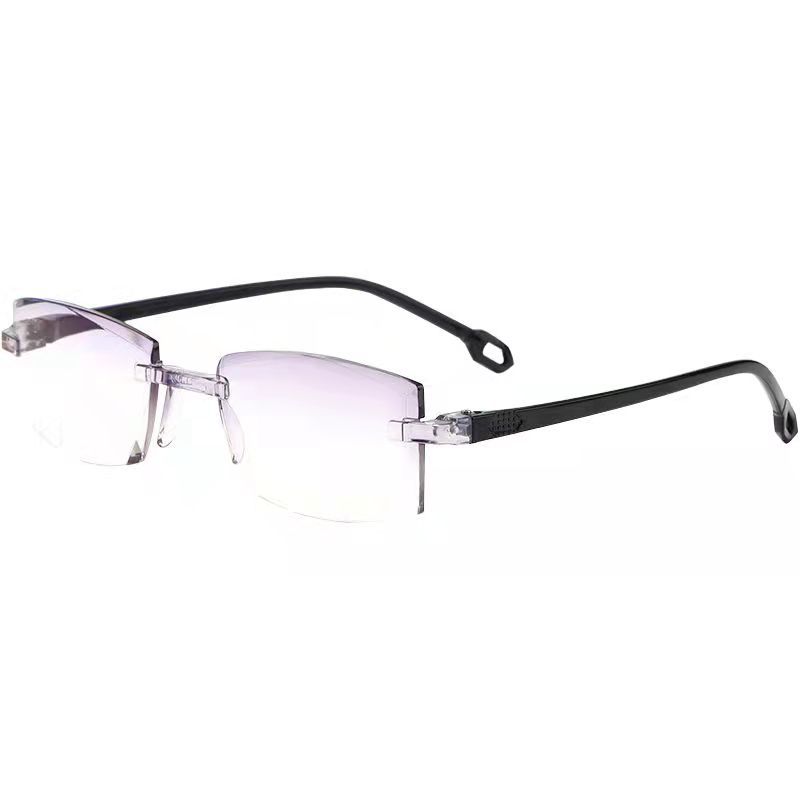 ULTRA-LIGHT FRAMELESS DIAMOND-CUT SMART ZOOM READING GLASSES