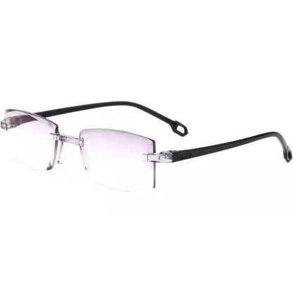 ULTRA-LIGHT FRAMELESS DIAMOND-CUT SMART ZOOM READING GLASSES