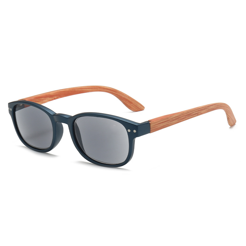 COMFORTABLE WOOD GRAIN BLUE LIGHT BLOCKING SUNGLASSES