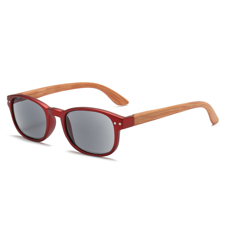 COMFORTABLE WOOD GRAIN BLUE LIGHT BLOCKING SUNGLASSES