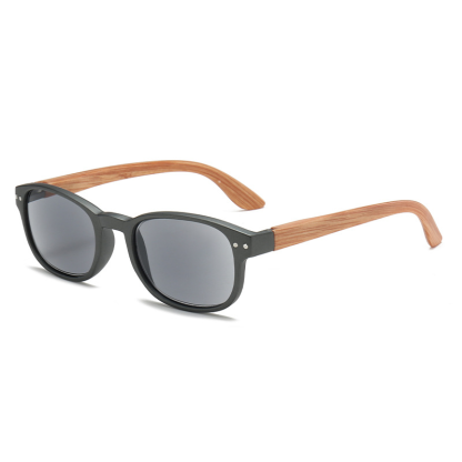 COMFORTABLE WOOD GRAIN BLUE LIGHT BLOCKING SUNGLASSES