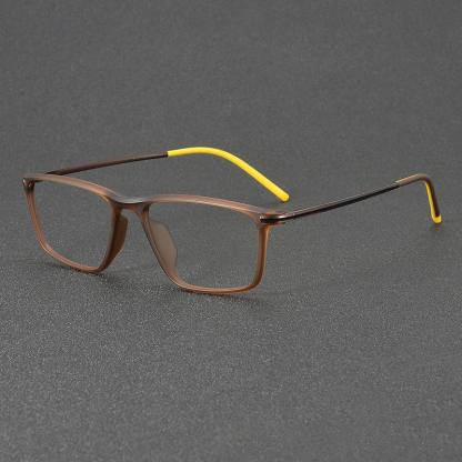 BUSINESS SQUARE METAL FULL FRAME ULTRA-LIGHT GLASSES