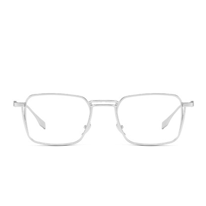 FASHIONABLE METAL GOTHIC SQUARE ANTI-BLUE LIGHT READING GLASSES