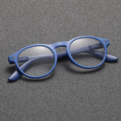 SIMPLE LARGE FRAME RICE NAIL COMFORTABLE HD READING GLASSES