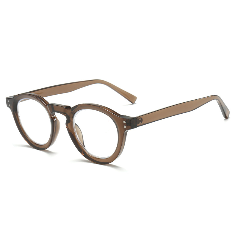 MINIMALIST SMALL ROUND READING GLASSES