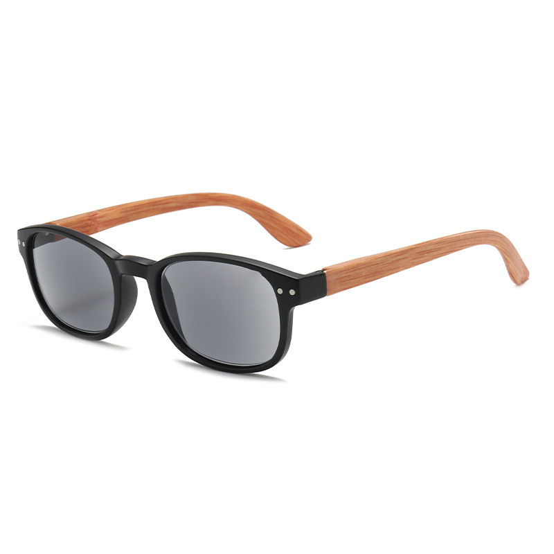 COMFORTABLE WOOD GRAIN BLUE LIGHT BLOCKING SUNGLASSES