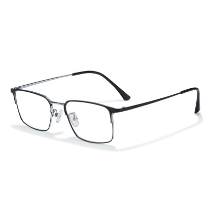 MEN'S HALF-FRAME PURE TITANIUM DEMAGNETIZING GLASSES