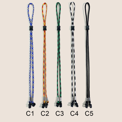 FASHIONABLE BRAIDED NON-SLIP NECK HANGING ADJUSTABLE GLASSES ROPE