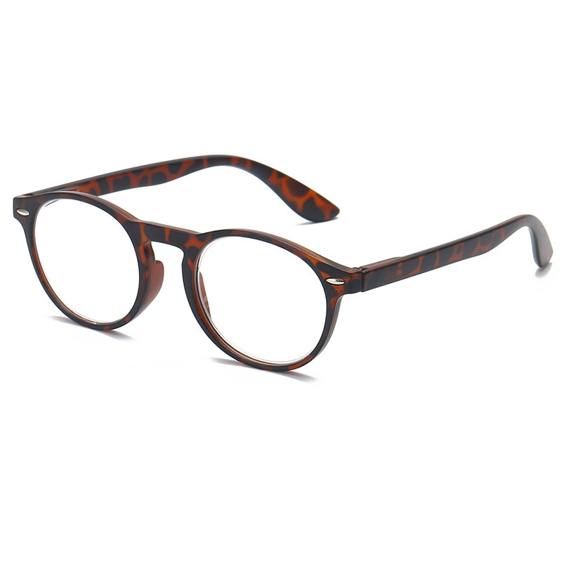 SIMPLE LARGE FRAME RICE NAIL COMFORTABLE HD READING GLASSES