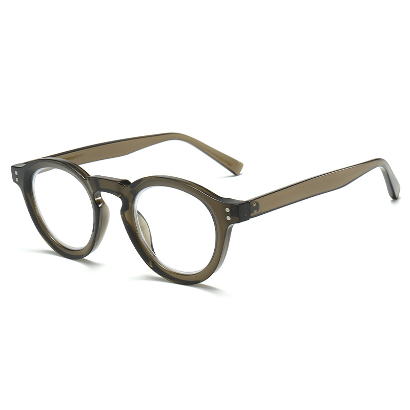 MINIMALIST SMALL ROUND READING GLASSES