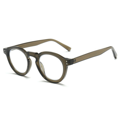 MINIMALIST SMALL ROUND READING GLASSES