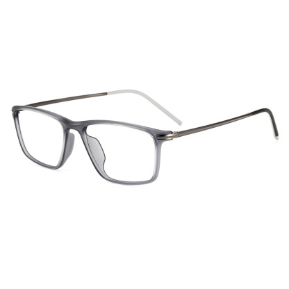 BUSINESS SQUARE METAL FULL FRAME ULTRA-LIGHT GLASSES