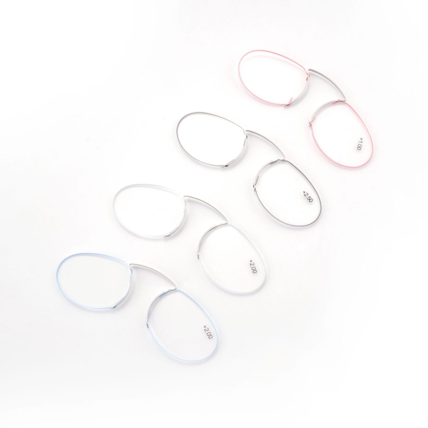 MINI PORTABLE NOSE CLIP READING GLASSES
