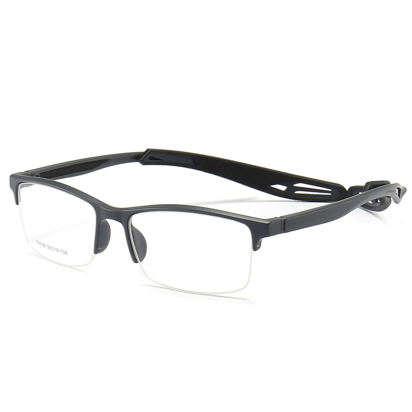 SPORTS HALF-FRAME LONG-LEG COMFORTABLE BLUE LIGHT BLOCKING PHOTOCHROMIC GLASSES