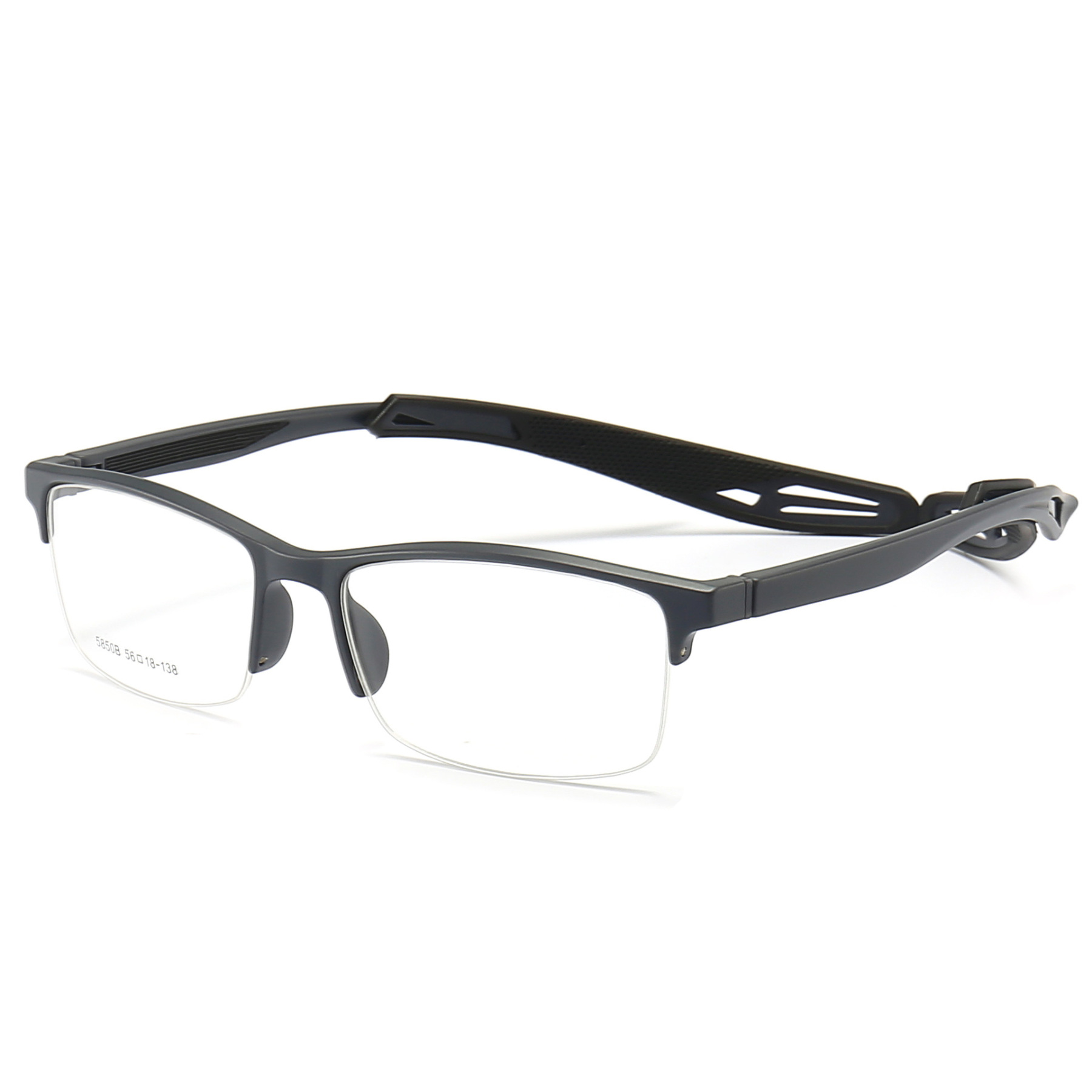 SPORTS HALF-FRAME LONG-LEG COMFORTABLE BLUE LIGHT BLOCKING PHOTOCHROMIC GLASSES