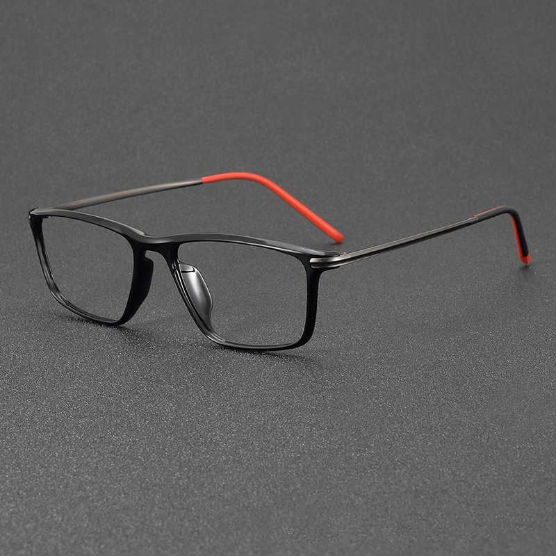 BUSINESS SQUARE METAL FULL FRAME ULTRA-LIGHT GLASSES