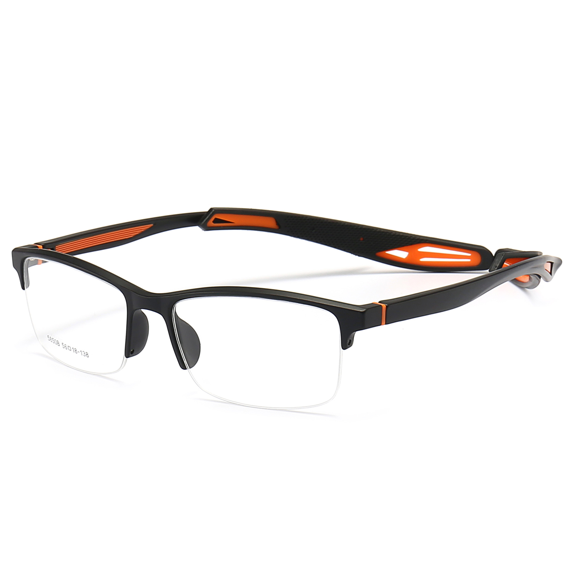 SPORTS HALF-FRAME LONG-LEG COMFORTABLE BLUE LIGHT BLOCKING PHOTOCHROMIC GLASSES