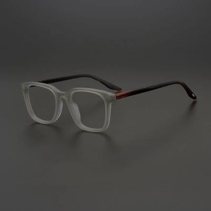 Prescription Glasses - Hudson Matte Full-Rim Square Glasses