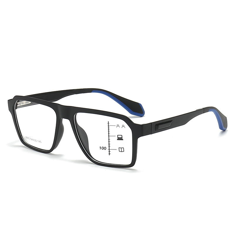 MEN'S STYLISH CLASSIC SQUARE SILICONE ANTI-SLIP GLASSES