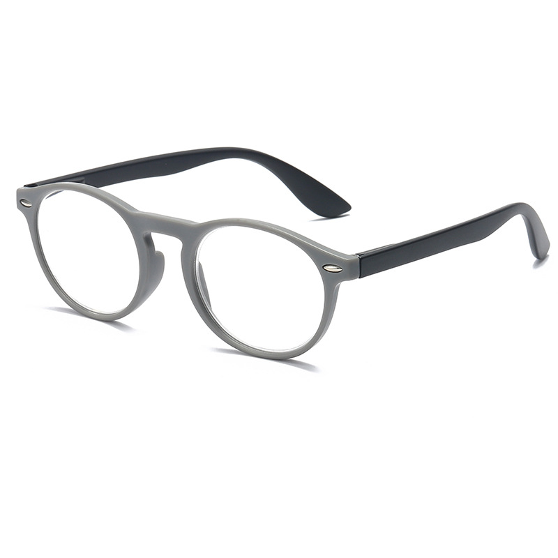 SIMPLE LARGE FRAME RICE NAIL COMFORTABLE HD READING GLASSES