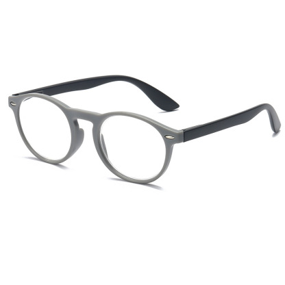 SIMPLE LARGE FRAME RICE NAIL COMFORTABLE HD READING GLASSES