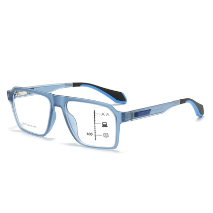 MEN'S STYLISH CLASSIC SQUARE SILICONE ANTI-SLIP GLASSES