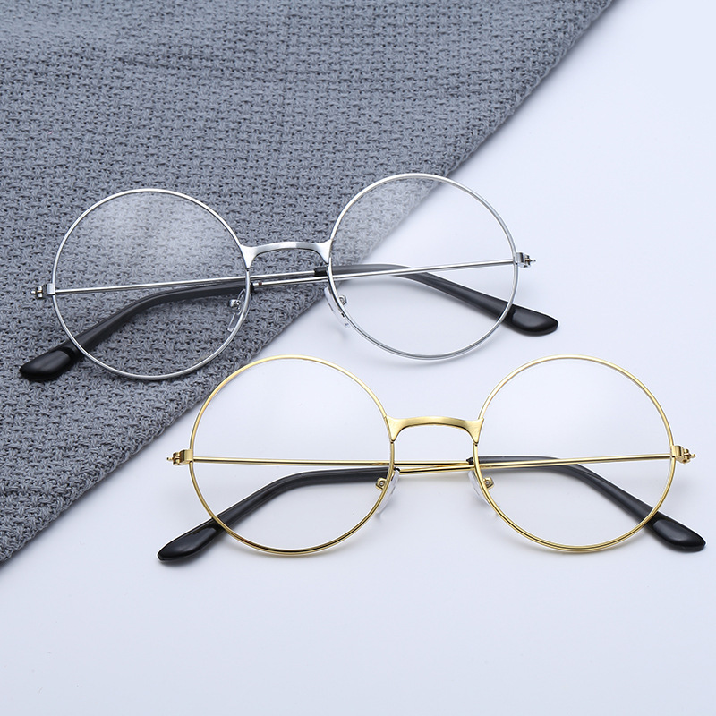 HARRY-STYLE VINTAGE ROUND READING GLASSES