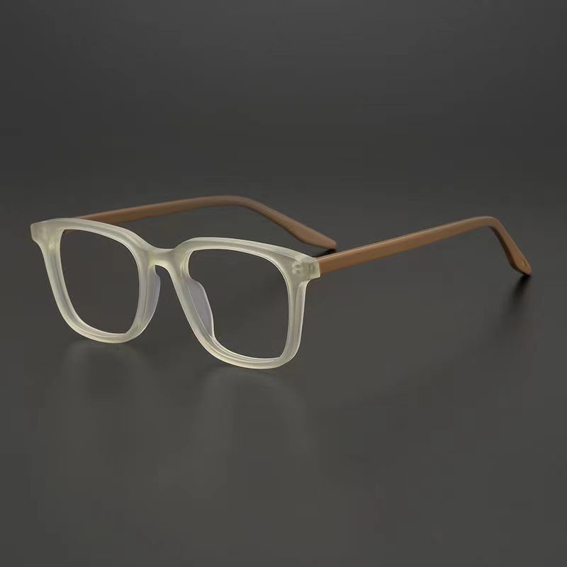 Prescription Glasses - Hudson Matte Full-Rim Square Glasses