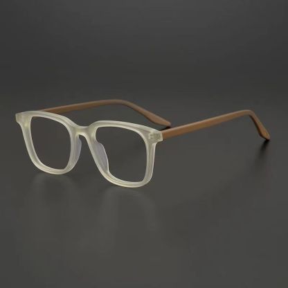 Prescription Glasses - Hudson Matte Full-Rim Square Glasses