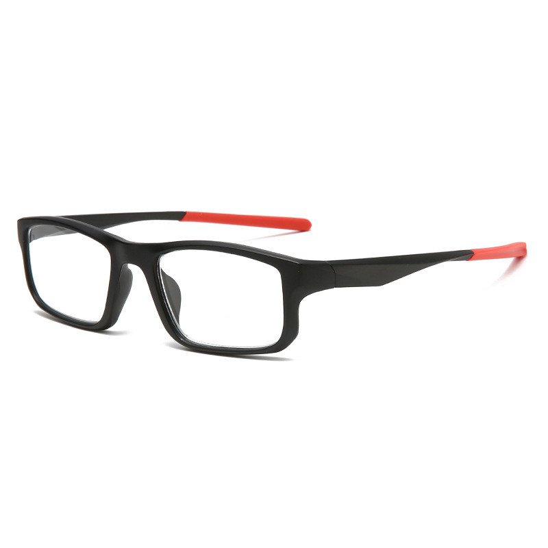 SPORTS SQUARE FRAME ULTRA-LIGHT BLUE LIGHT BLOCKING READING GLASSES