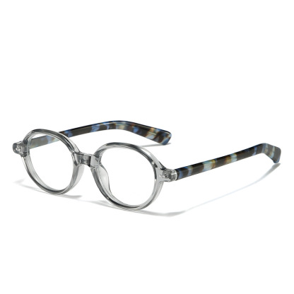 RETRO OVAL SMALL FRAME ANTI-BLUE LIGHT READING GLASSES