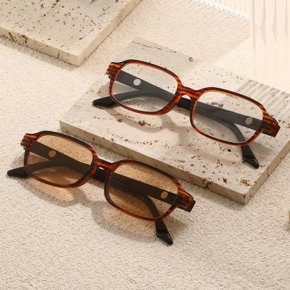 FASHION MAGNETIC THERAPY CRYSTAL GLASS PRESBYOPIA GLASSES