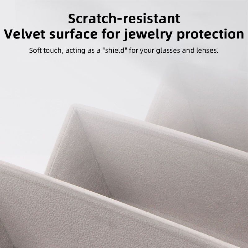 PORTABLE FOLDABLE TRAVEL GLASSES SUNGLASSES STORAGE BOX