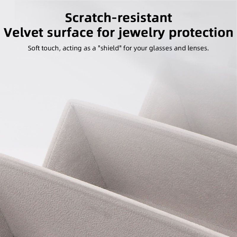 PORTABLE FOLDABLE TRAVEL GLASSES SUNGLASSES STORAGE BOX