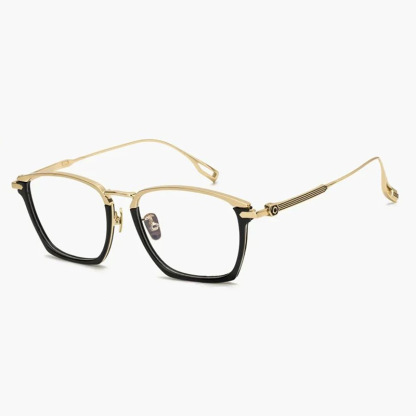 BUSINESS METAL FRAME RETRO BLUE LIGHT BLOCKING READING GLASSES