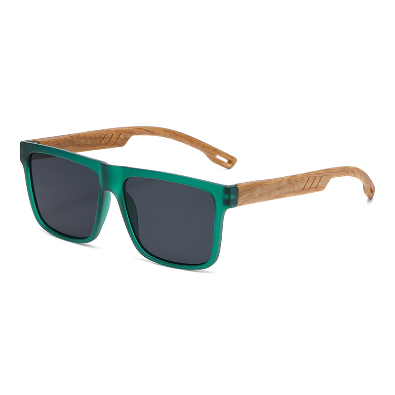 VINTAGE BAMBOO WOOD POLARIZED SUNGLASSES