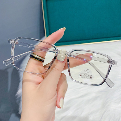 READING GLASSES ANTI-BLUE LIGHT GLASSES RETRO SMALL SQUARE READING GLASSES