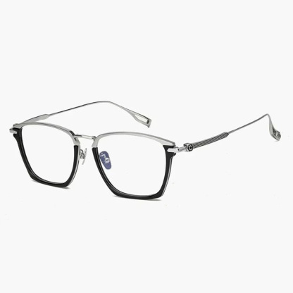BUSINESS METAL FRAME RETRO BLUE LIGHT BLOCKING READING GLASSES