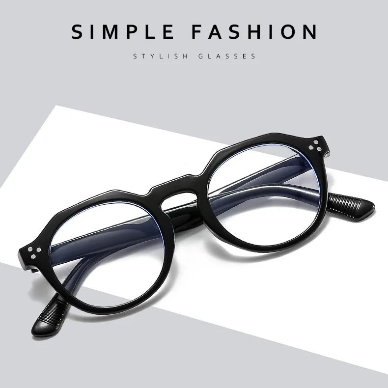 VINTAGE-INSPIRED IRREGULAR ROUND READING GLASSES