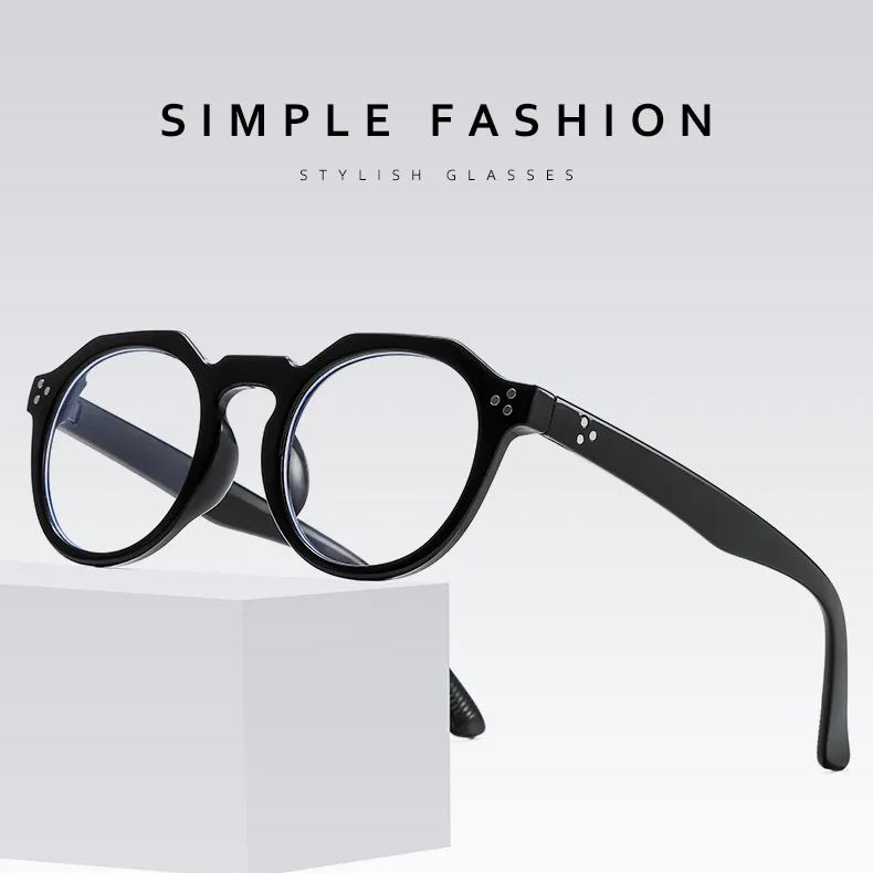 VINTAGE-INSPIRED IRREGULAR ROUND READING GLASSES