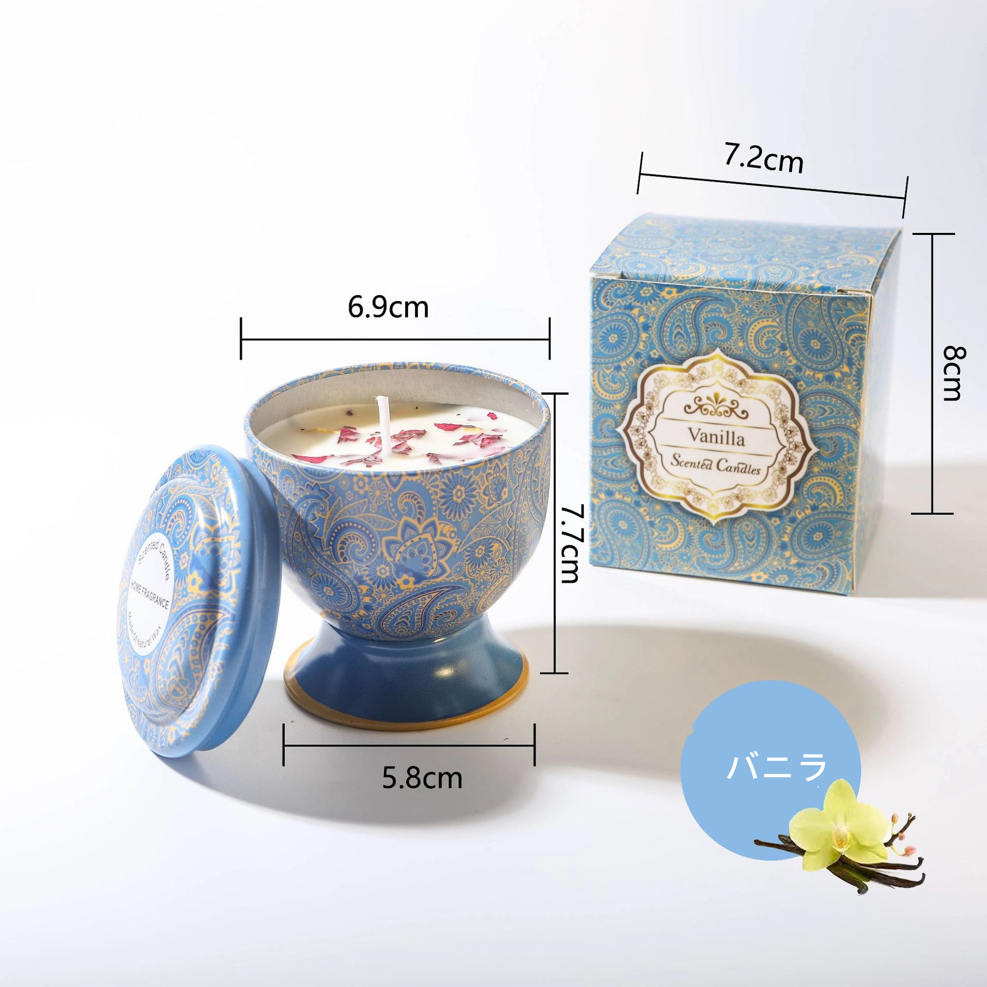 アロマキャンドル アロマ ギフト 缶入りキャンドル 癒し お風呂