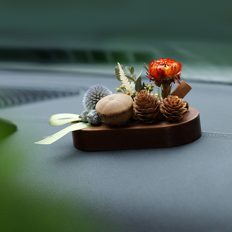 松ぼっくり ドライフラワー アロマディフューザー 天然素材 癒し