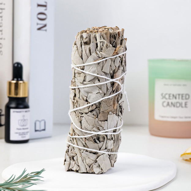 ホワイトセージ バンドル アロマ 浄化 お香 瞑想 無農薬 – Zenic