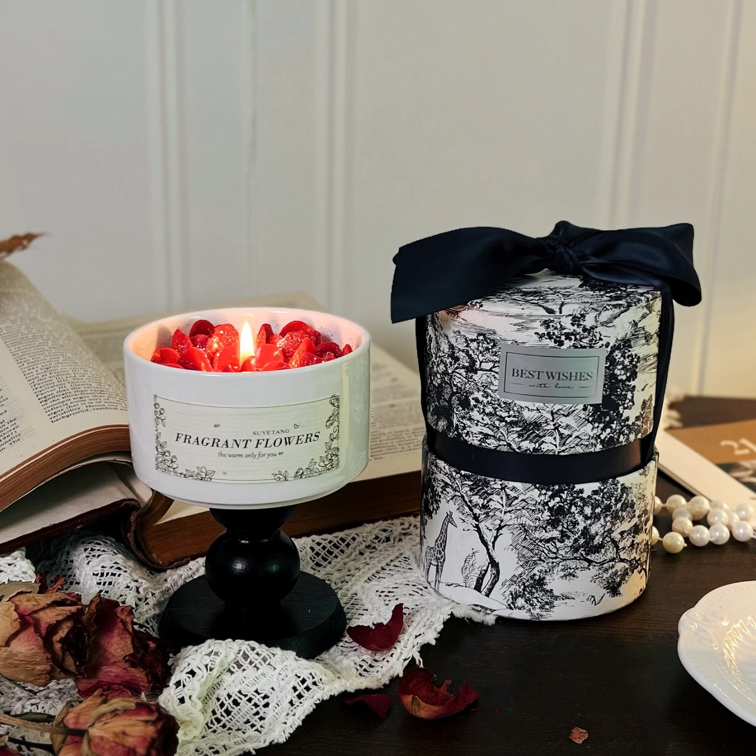 アロマ様 アロマディフューザー ドライフラワー (シナモン・松ぼっくり・ドライ